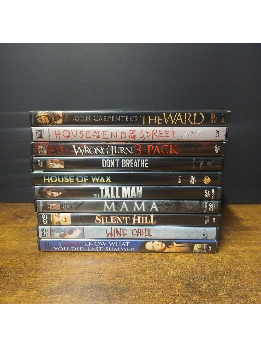 Lot of 12 Scary Horror Movie DVDs, Jennifer Lawrence ~ Amber Heard ~ More - Picture 1 of 6